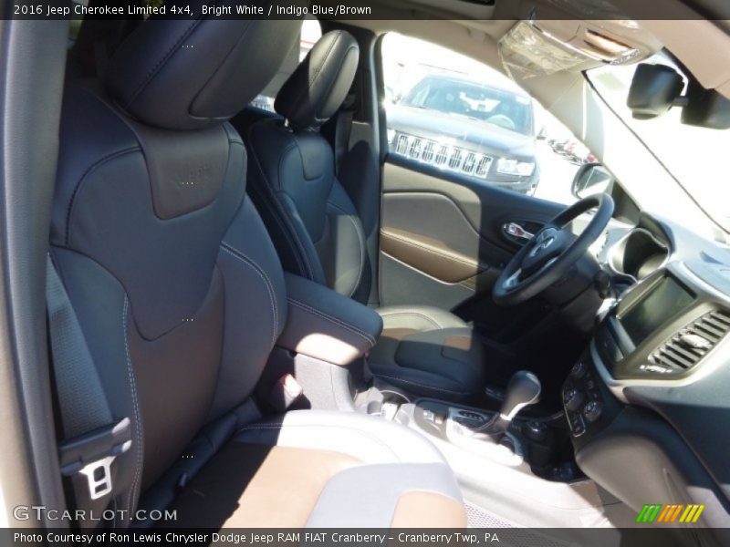  2016 Cherokee Limited 4x4 Indigo Blue/Brown Interior
