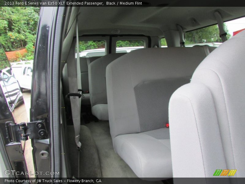 Black / Medium Flint 2013 Ford E Series Van E350 XLT Extended Passenger