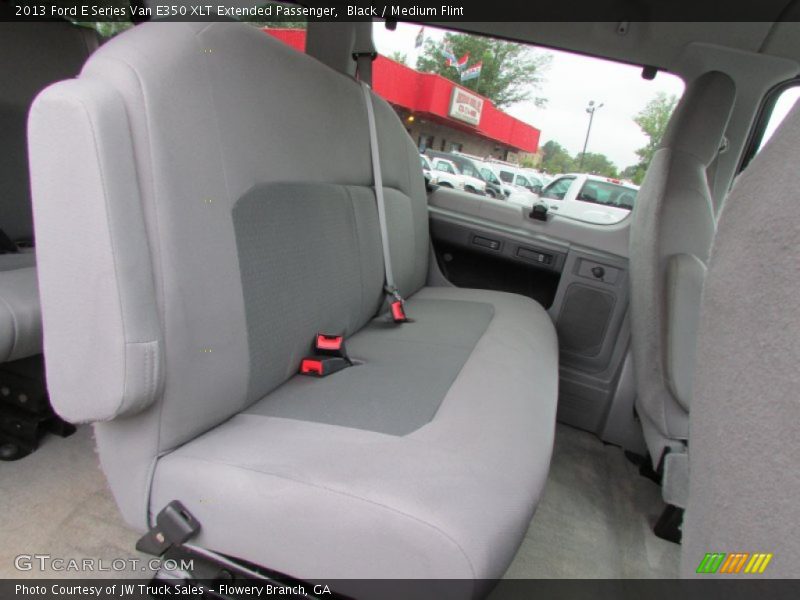 Black / Medium Flint 2013 Ford E Series Van E350 XLT Extended Passenger
