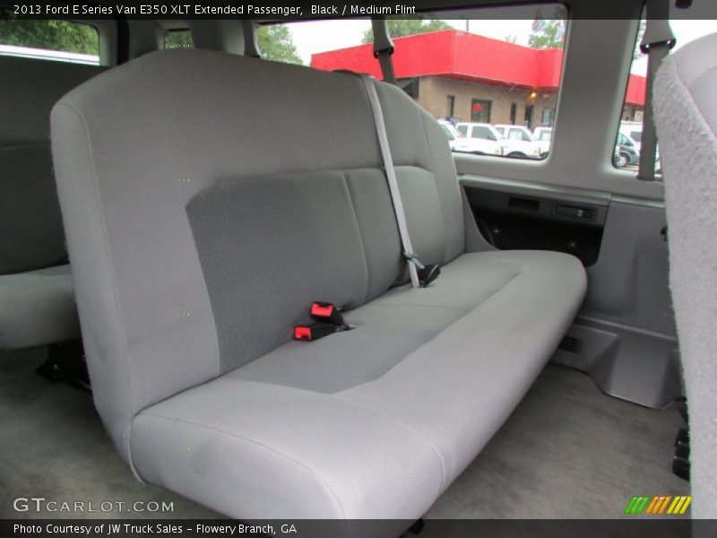 Black / Medium Flint 2013 Ford E Series Van E350 XLT Extended Passenger