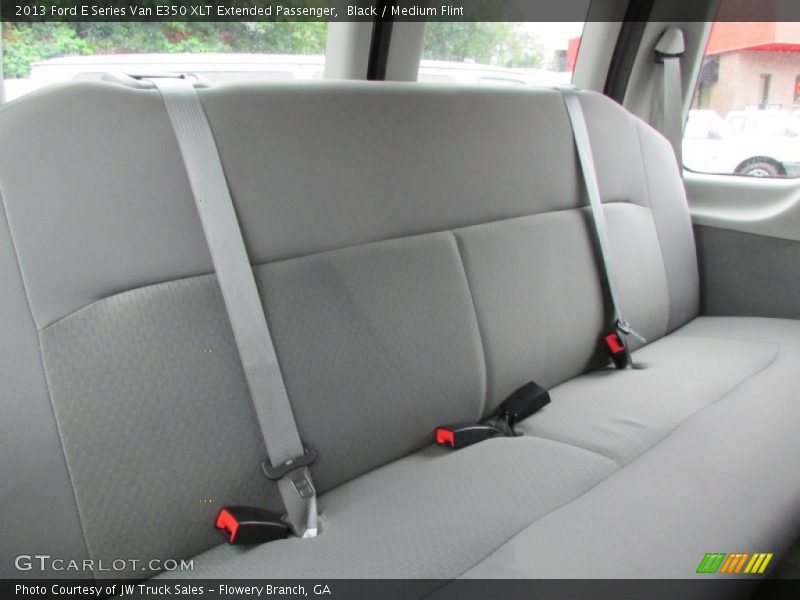 Black / Medium Flint 2013 Ford E Series Van E350 XLT Extended Passenger