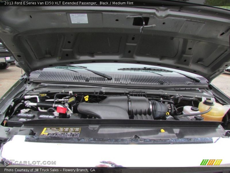 Black / Medium Flint 2013 Ford E Series Van E350 XLT Extended Passenger