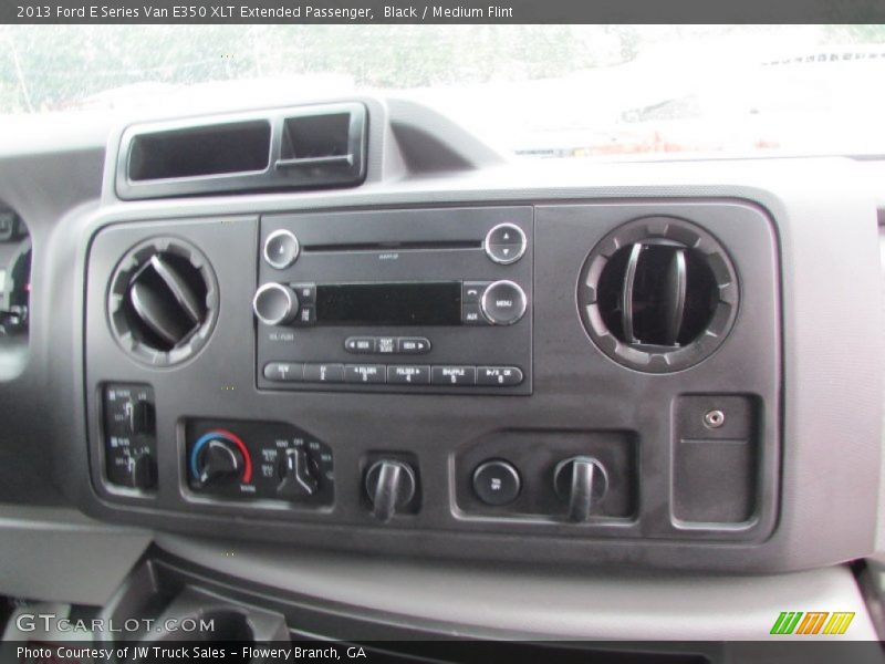 Black / Medium Flint 2013 Ford E Series Van E350 XLT Extended Passenger