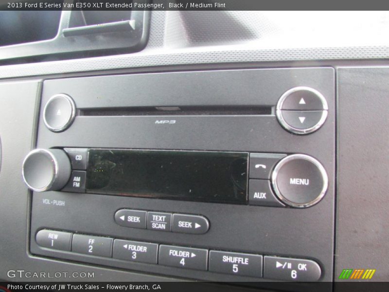 Black / Medium Flint 2013 Ford E Series Van E350 XLT Extended Passenger
