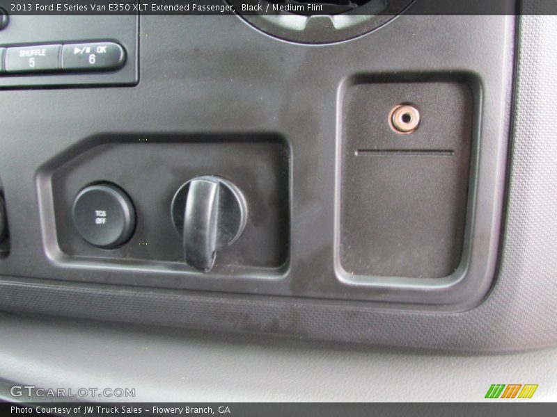 Black / Medium Flint 2013 Ford E Series Van E350 XLT Extended Passenger