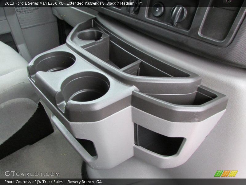 Black / Medium Flint 2013 Ford E Series Van E350 XLT Extended Passenger