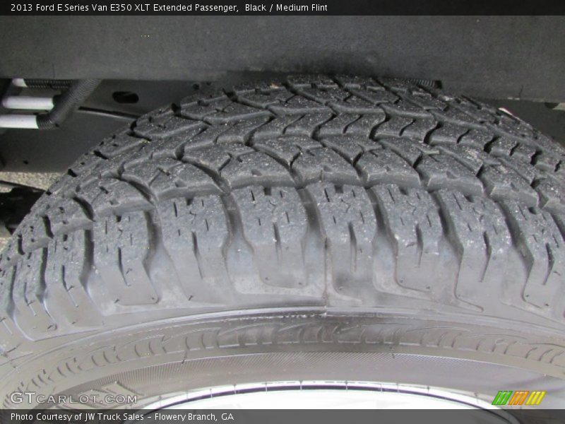 Black / Medium Flint 2013 Ford E Series Van E350 XLT Extended Passenger