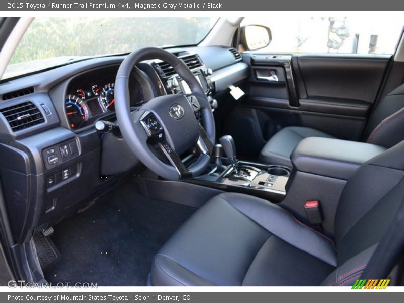 Magnetic Gray Metallic / Black 2015 Toyota 4Runner Trail Premium 4x4