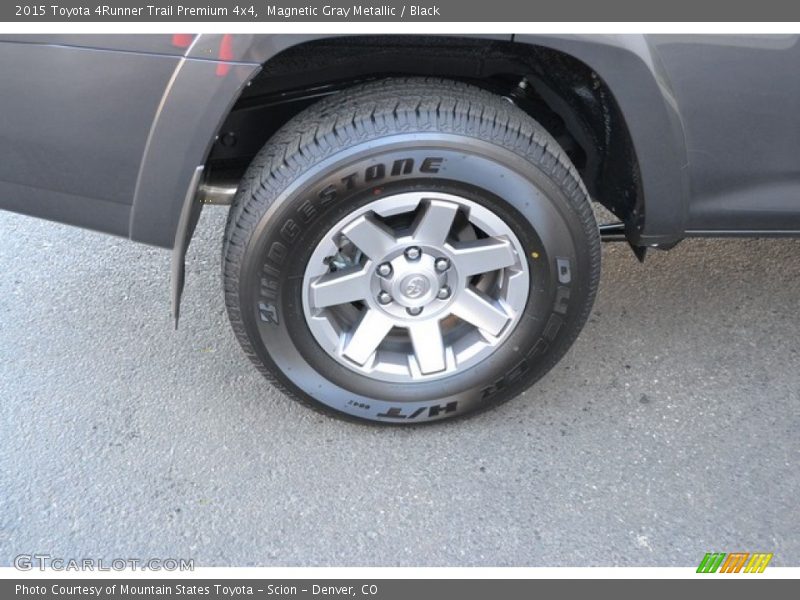 Magnetic Gray Metallic / Black 2015 Toyota 4Runner Trail Premium 4x4