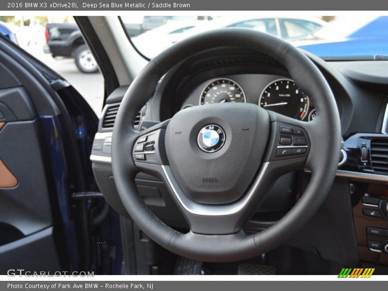  2016 X3 xDrive28i Steering Wheel