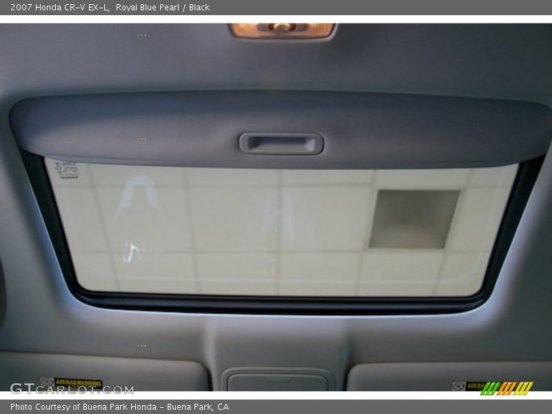 Royal Blue Pearl / Black 2007 Honda CR-V EX-L