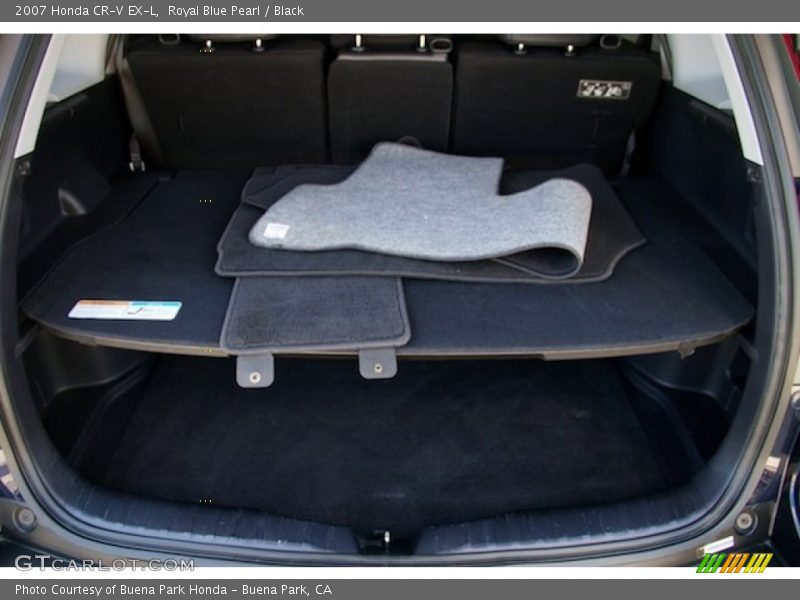 Royal Blue Pearl / Black 2007 Honda CR-V EX-L