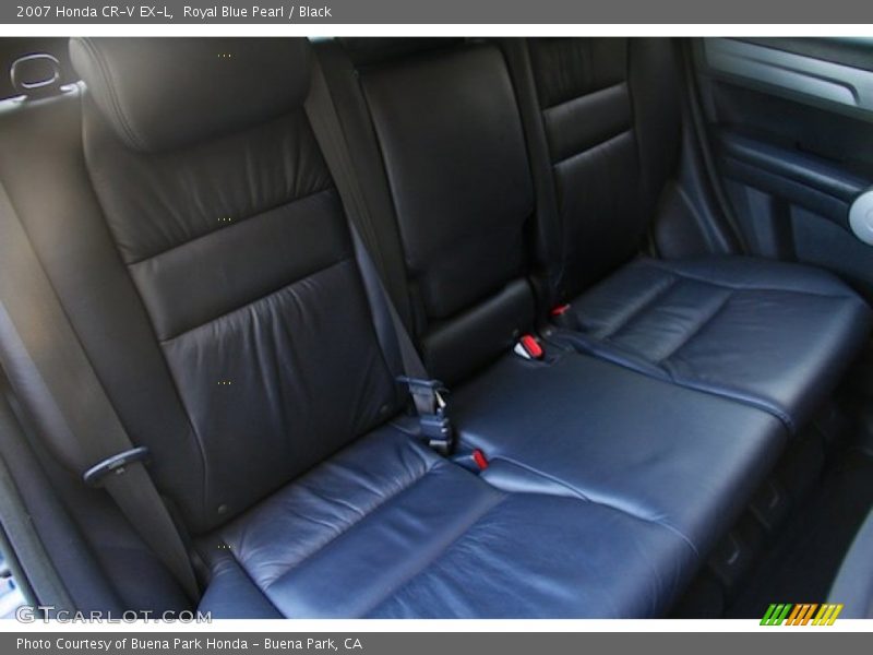 Royal Blue Pearl / Black 2007 Honda CR-V EX-L