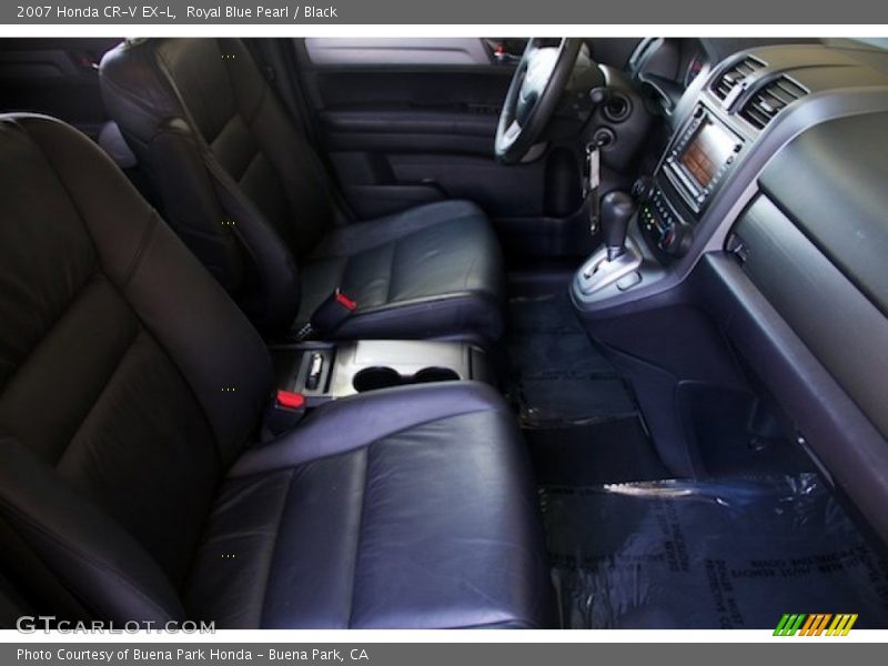 Royal Blue Pearl / Black 2007 Honda CR-V EX-L