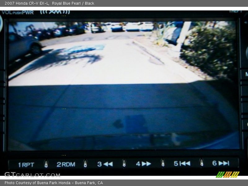 Royal Blue Pearl / Black 2007 Honda CR-V EX-L