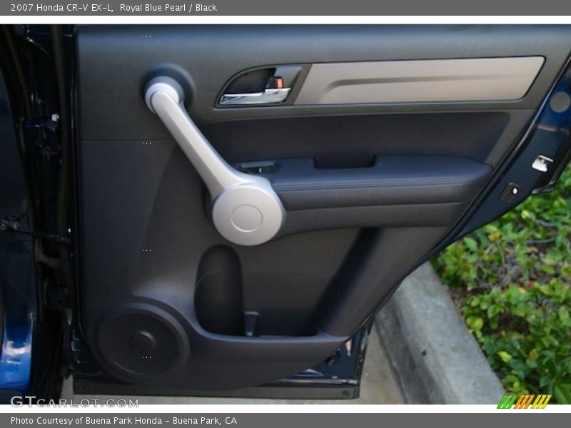 Royal Blue Pearl / Black 2007 Honda CR-V EX-L
