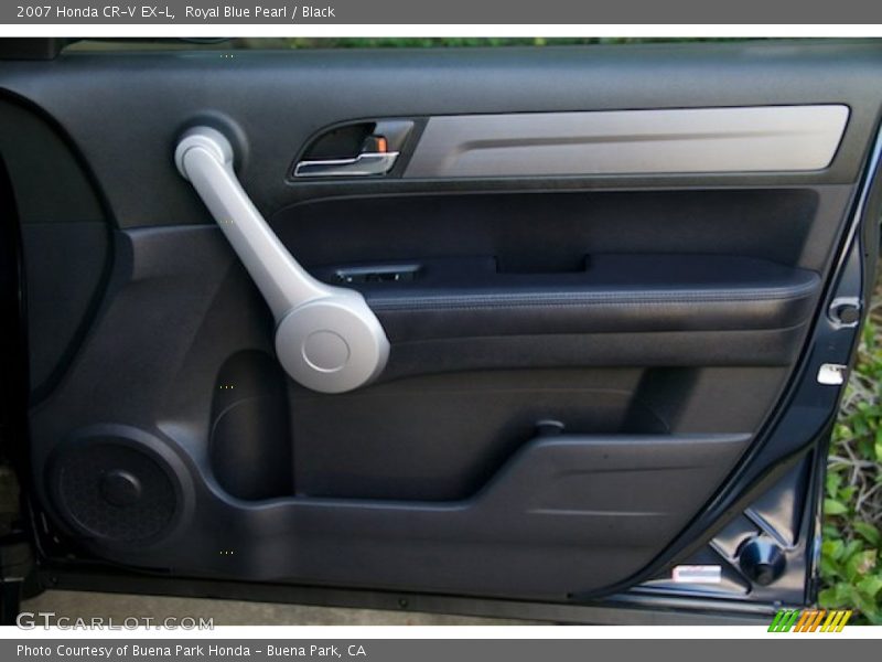 Royal Blue Pearl / Black 2007 Honda CR-V EX-L