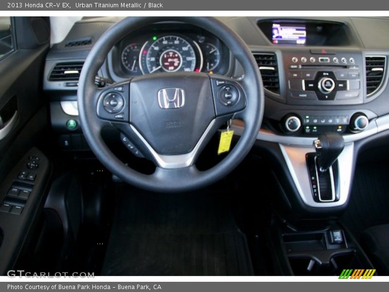 Urban Titanium Metallic / Black 2013 Honda CR-V EX