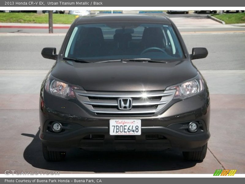 Urban Titanium Metallic / Black 2013 Honda CR-V EX