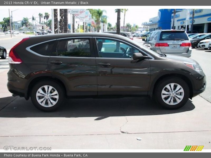 Urban Titanium Metallic / Black 2013 Honda CR-V EX