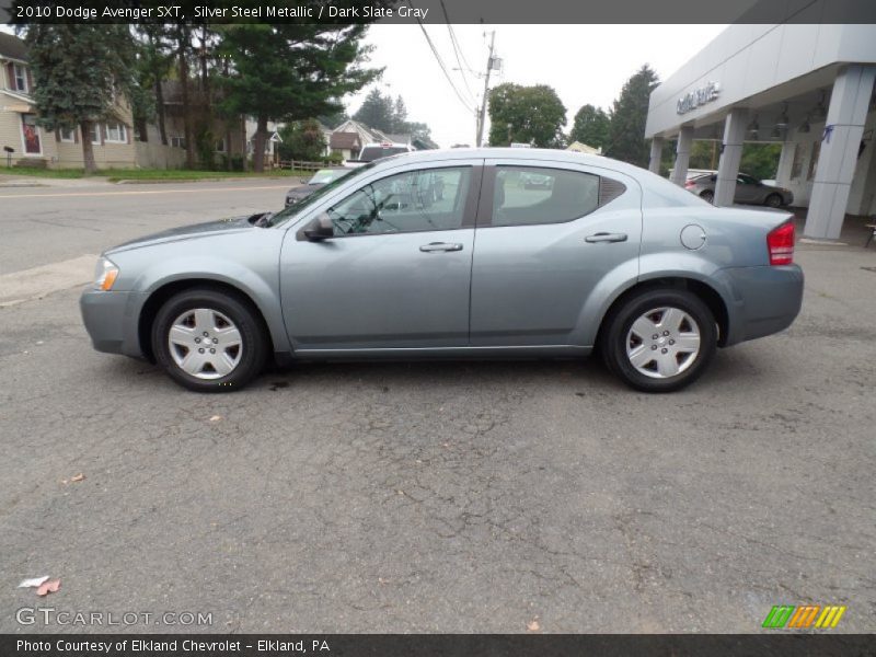 Silver Steel Metallic / Dark Slate Gray 2010 Dodge Avenger SXT