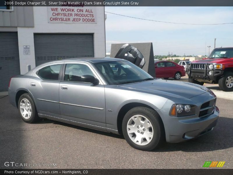Silver Steel Metallic / Dark Slate Gray/Light Slate Gray 2006 Dodge Charger SE