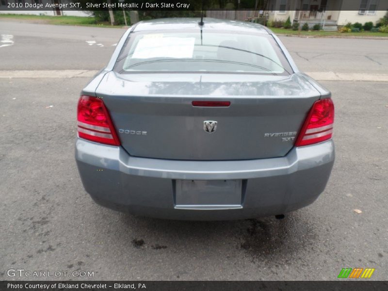 Silver Steel Metallic / Dark Slate Gray 2010 Dodge Avenger SXT