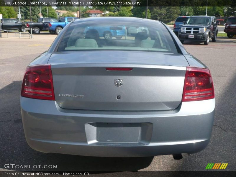 Silver Steel Metallic / Dark Slate Gray/Light Slate Gray 2006 Dodge Charger SE