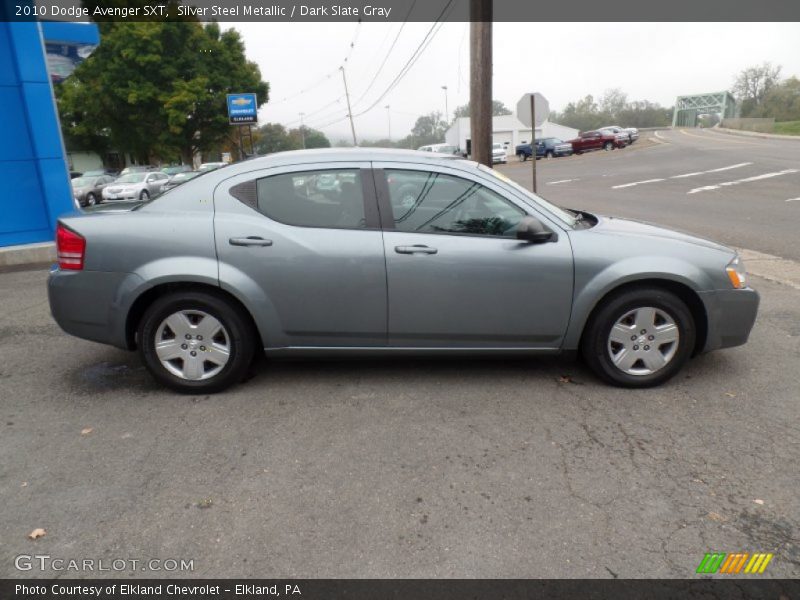 Silver Steel Metallic / Dark Slate Gray 2010 Dodge Avenger SXT