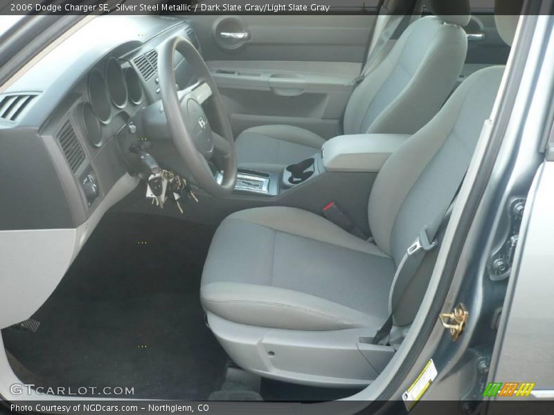 Silver Steel Metallic / Dark Slate Gray/Light Slate Gray 2006 Dodge Charger SE