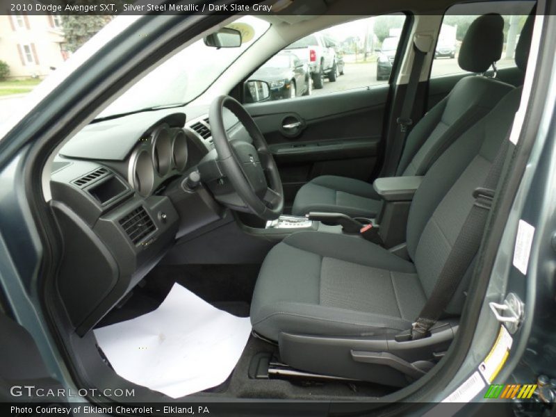Silver Steel Metallic / Dark Slate Gray 2010 Dodge Avenger SXT