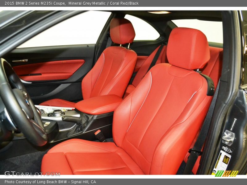 Front Seat of 2015 2 Series M235i Coupe