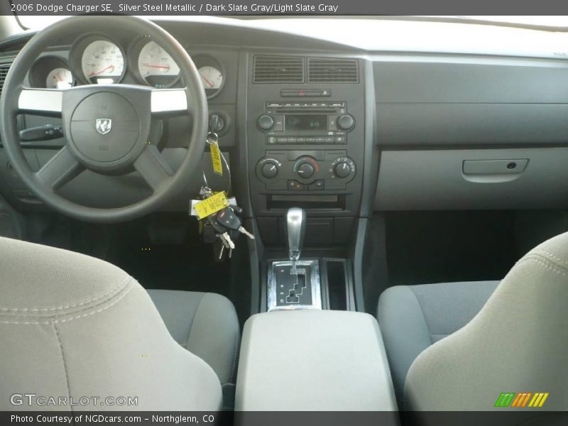 Silver Steel Metallic / Dark Slate Gray/Light Slate Gray 2006 Dodge Charger SE