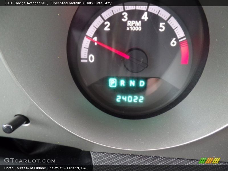 Silver Steel Metallic / Dark Slate Gray 2010 Dodge Avenger SXT