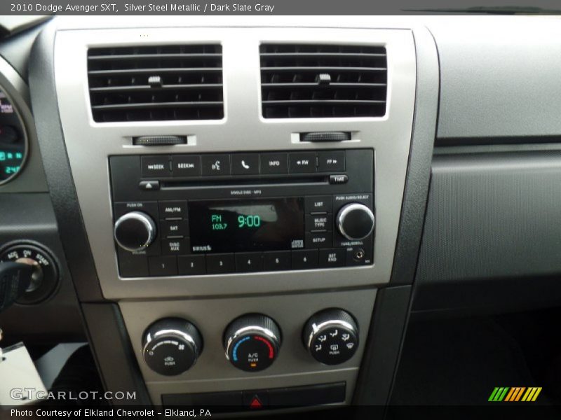 Silver Steel Metallic / Dark Slate Gray 2010 Dodge Avenger SXT