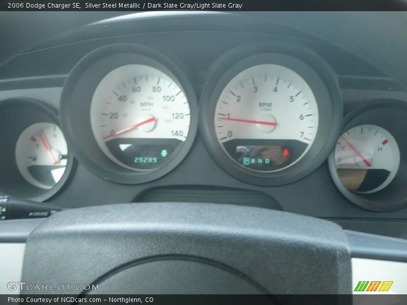 Silver Steel Metallic / Dark Slate Gray/Light Slate Gray 2006 Dodge Charger SE