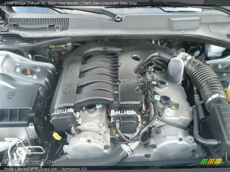 Silver Steel Metallic / Dark Slate Gray/Light Slate Gray 2006 Dodge Charger SE