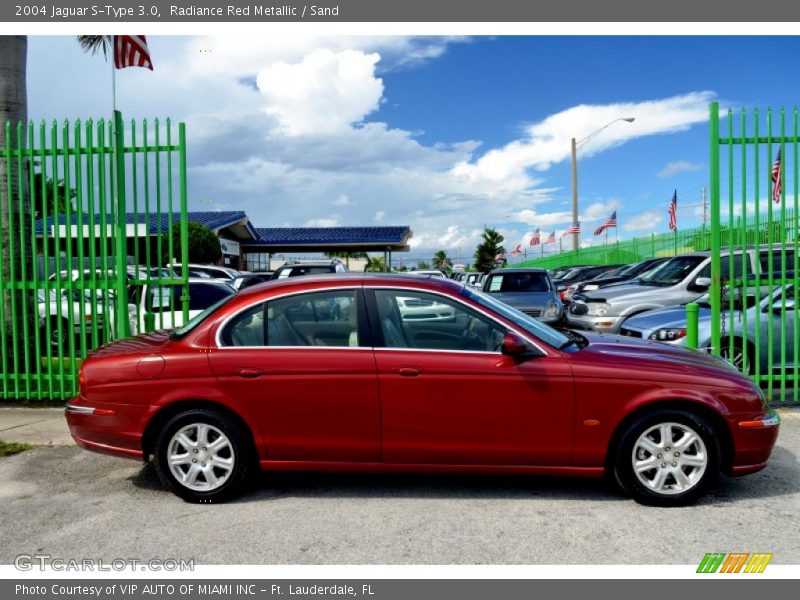  2004 S-Type 3.0 Radiance Red Metallic