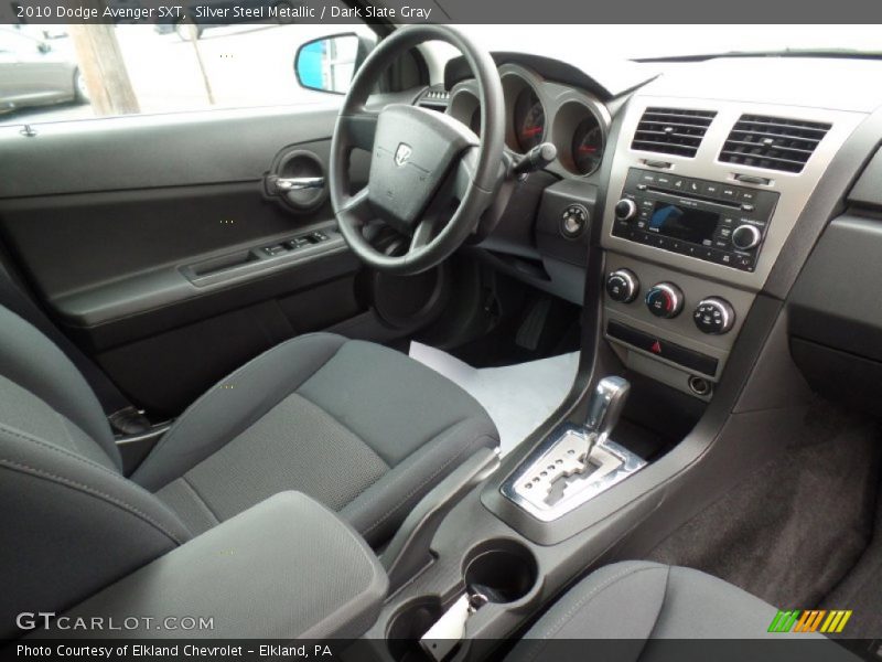 Silver Steel Metallic / Dark Slate Gray 2010 Dodge Avenger SXT