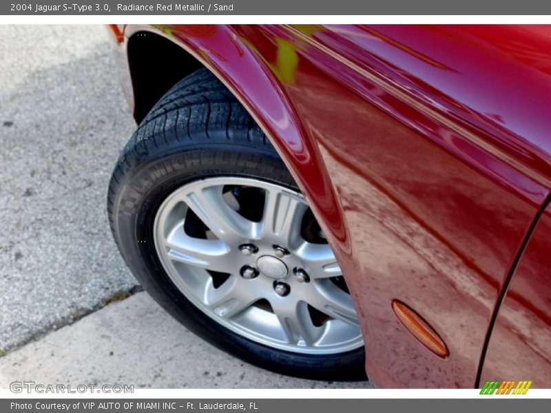 Radiance Red Metallic / Sand 2004 Jaguar S-Type 3.0
