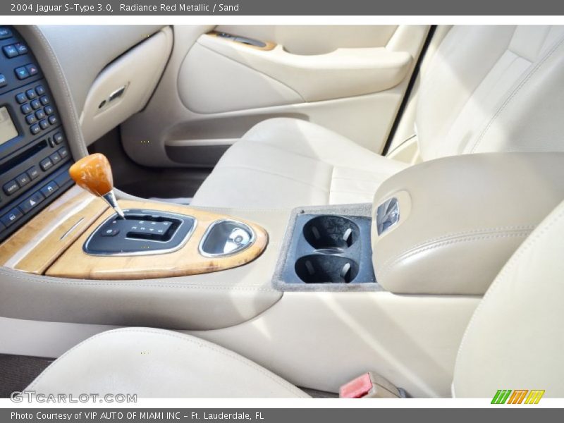 Radiance Red Metallic / Sand 2004 Jaguar S-Type 3.0
