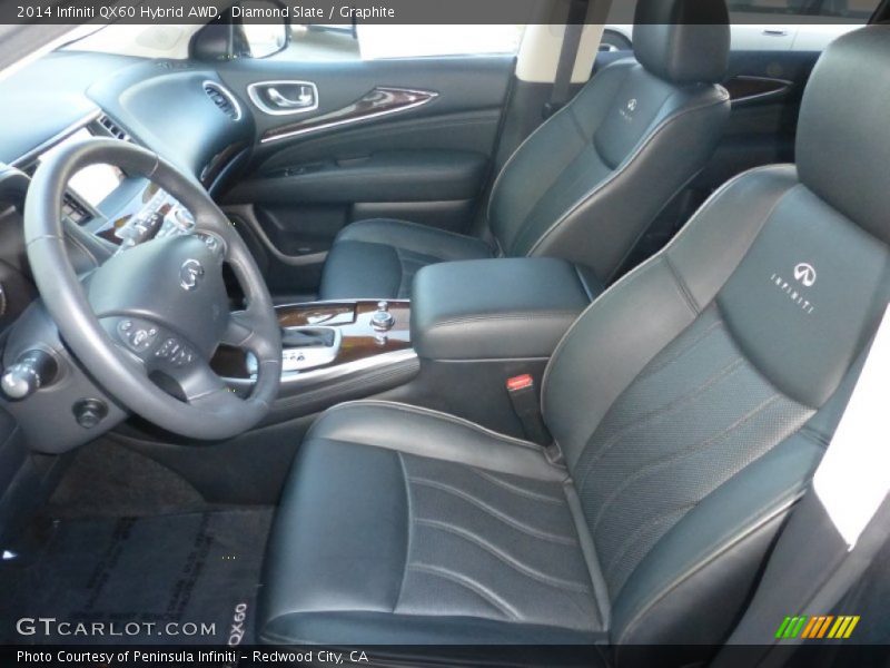Front Seat of 2014 QX60 Hybrid AWD