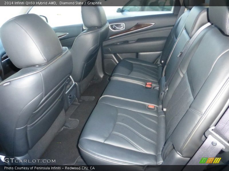 Rear Seat of 2014 QX60 Hybrid AWD