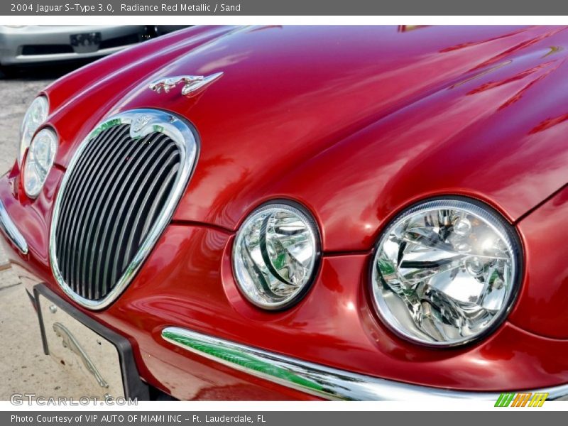 Radiance Red Metallic / Sand 2004 Jaguar S-Type 3.0