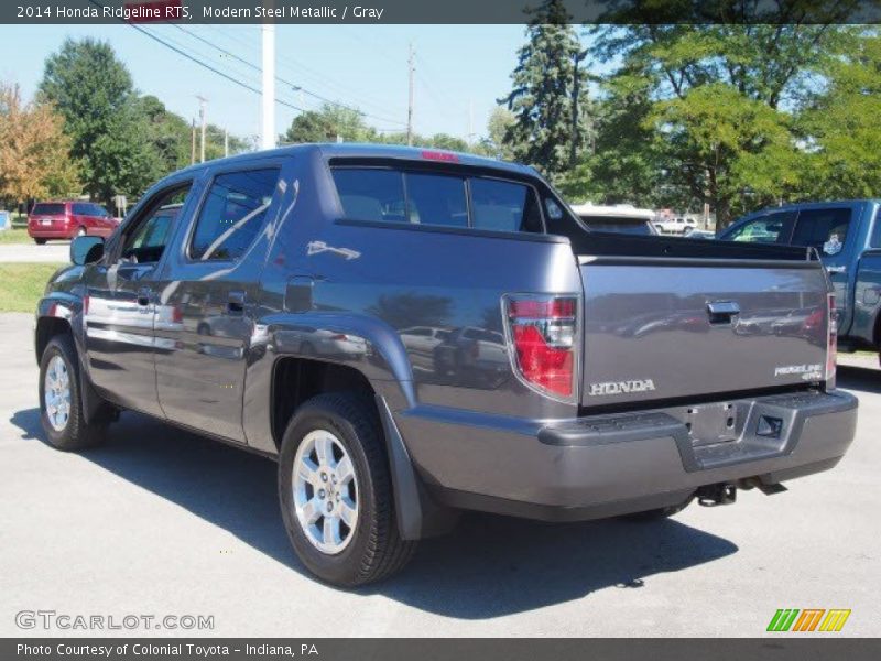 Modern Steel Metallic / Gray 2014 Honda Ridgeline RTS