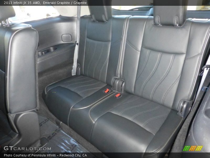 Emerald Graphite / Graphite 2013 Infiniti JX 35 AWD