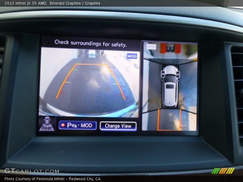 Emerald Graphite / Graphite 2013 Infiniti JX 35 AWD