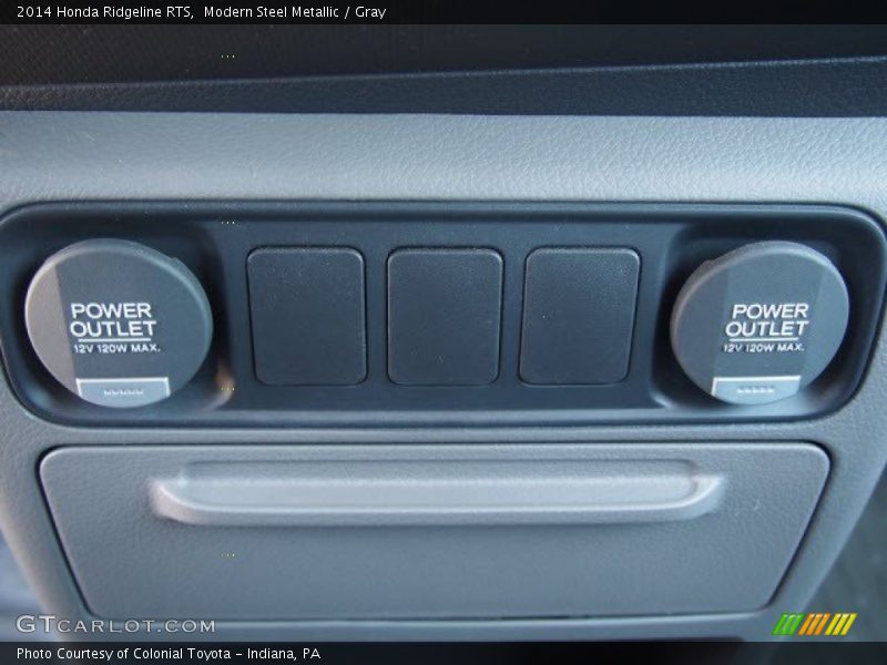 Modern Steel Metallic / Gray 2014 Honda Ridgeline RTS