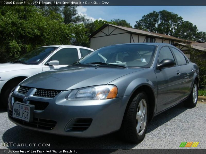 Silver Steel Metallic / Dark Slate Grey 2006 Dodge Stratus SXT Sedan