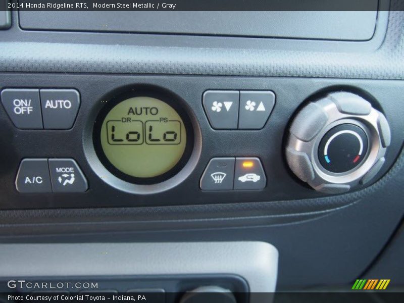 Modern Steel Metallic / Gray 2014 Honda Ridgeline RTS